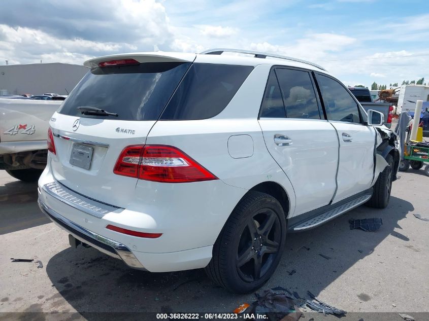 2014 MERCEDES-BENZ M-CLASS ML 550 - 4JGDA7DB8EA292223