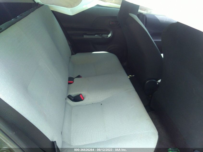 2015 TOYOTA PRIUS C ONE/TWO/THREE/FOUR - JTDKDTB30F1585042