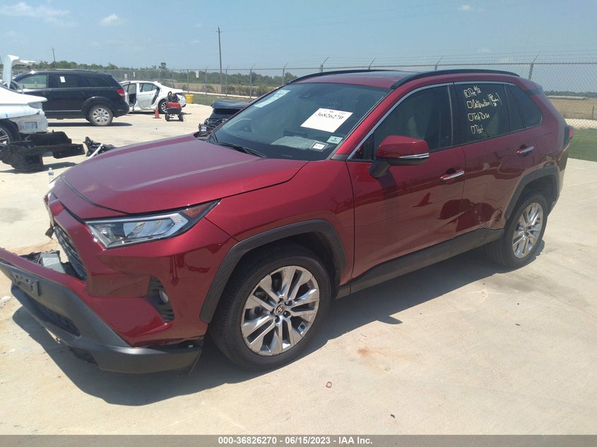 VIN 2T3Y1RFV8MW169000 2021 TOYOTA RAV4 LIMITED