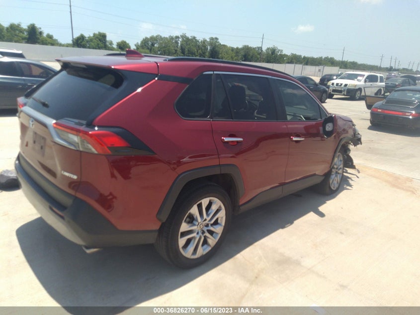 VIN 2T3Y1RFV8MW169000 2021 TOYOTA RAV4 LIMITED
