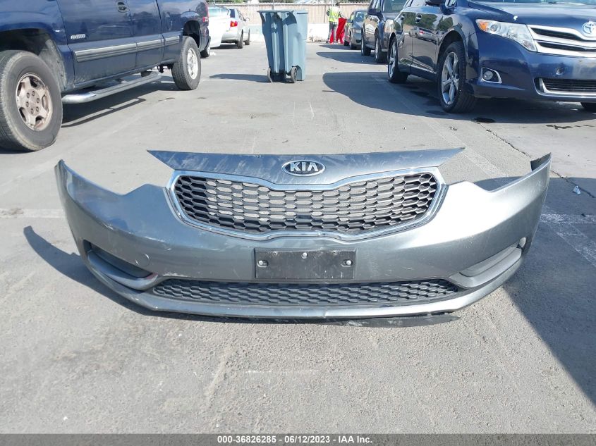 2016 KIA FORTE LX - KNAFX4A69G5507344