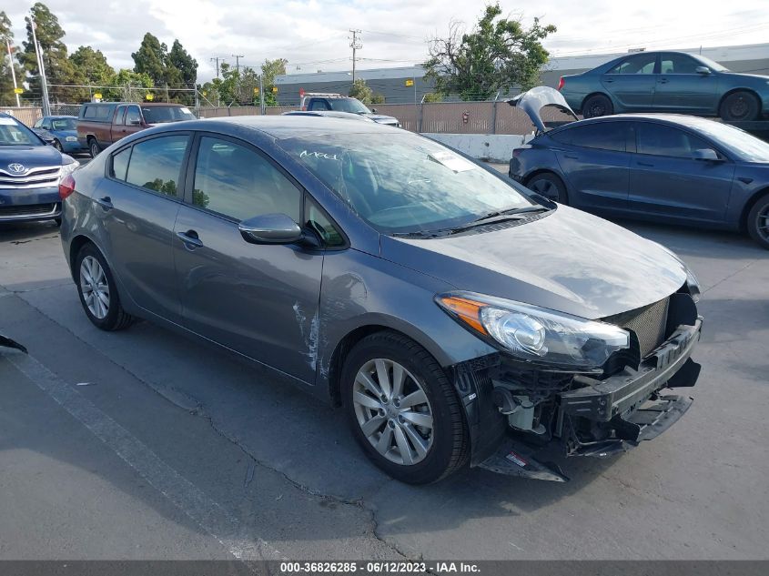 2016 KIA FORTE LX - KNAFX4A69G5507344