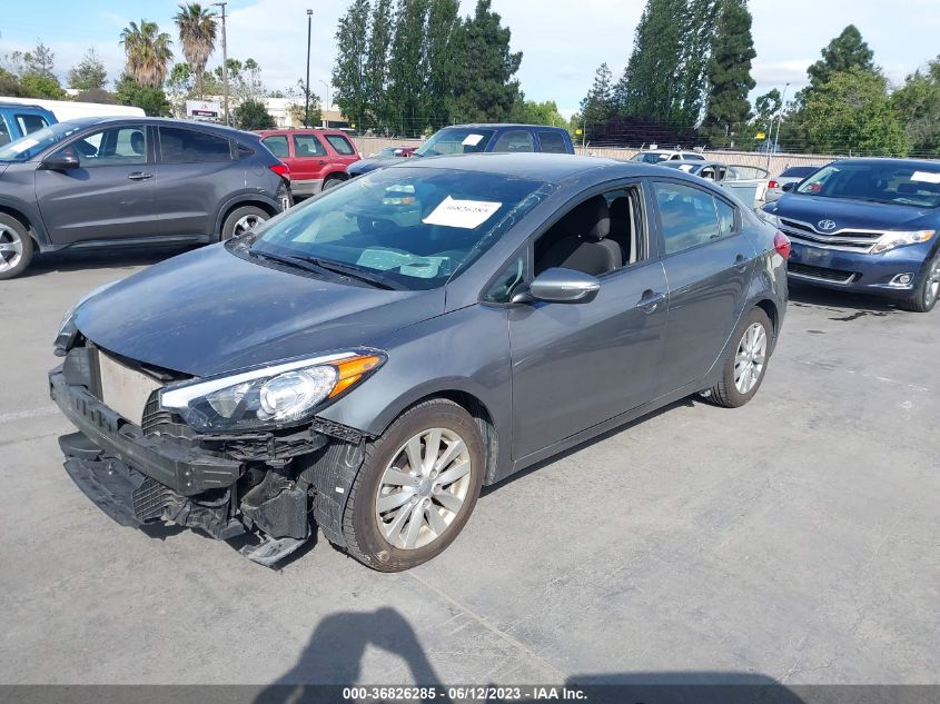 2016 KIA FORTE LX - KNAFX4A69G5507344