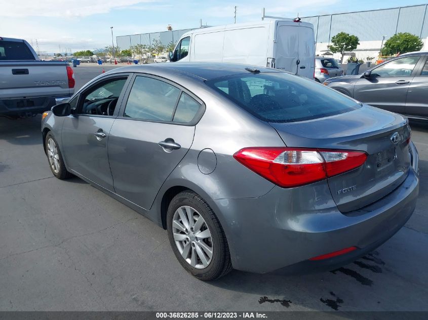 2016 KIA FORTE LX - KNAFX4A69G5507344