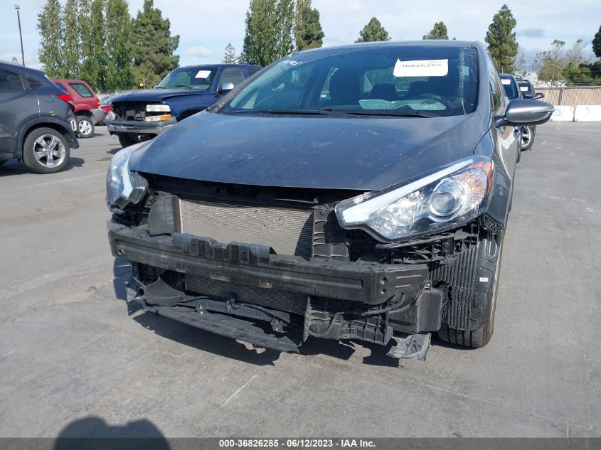 2016 KIA FORTE LX - KNAFX4A69G5507344