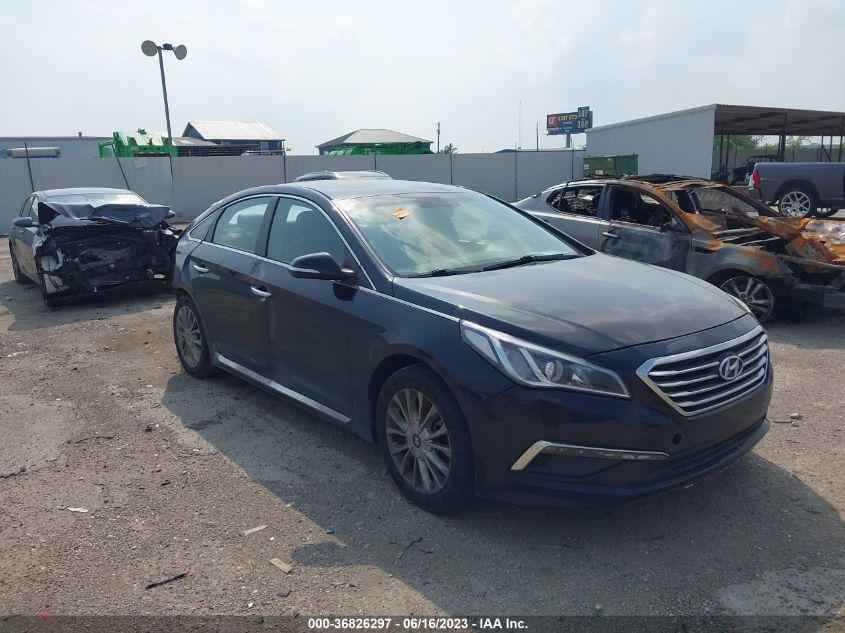 2015 HYUNDAI SONATA 2.4L LIMITED - 5NPE34AF9FH174877