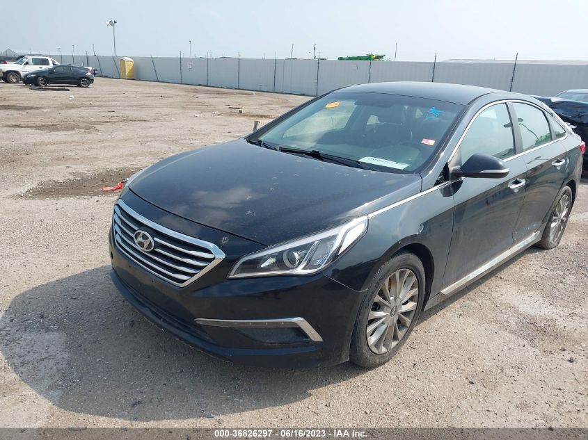 2015 HYUNDAI SONATA 2.4L LIMITED - 5NPE34AF9FH174877