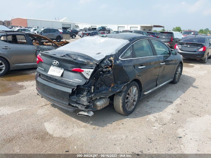 2015 HYUNDAI SONATA 2.4L LIMITED - 5NPE34AF9FH174877