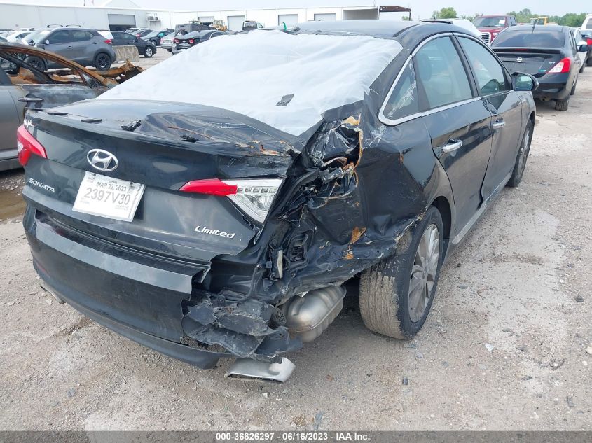 2015 HYUNDAI SONATA 2.4L LIMITED - 5NPE34AF9FH174877