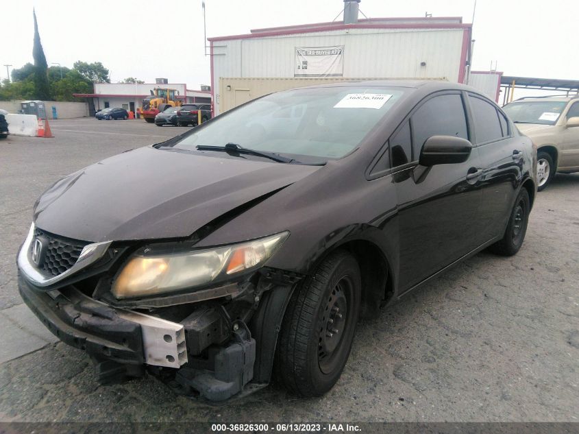 2014 HONDA CIVIC SEDAN LX - 2HGFB2F57EH517898