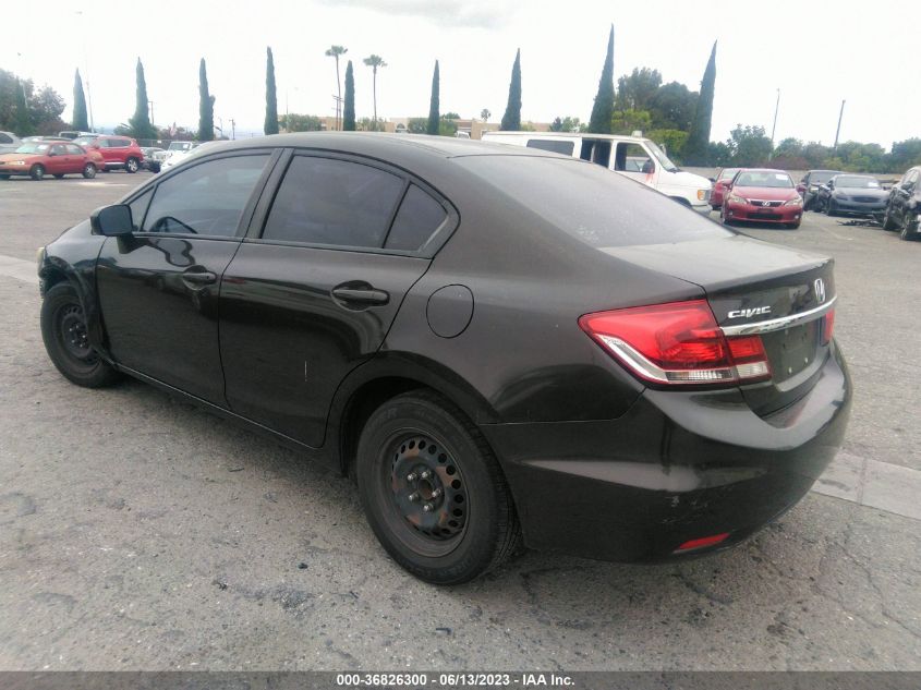 2014 HONDA CIVIC SEDAN LX - 2HGFB2F57EH517898