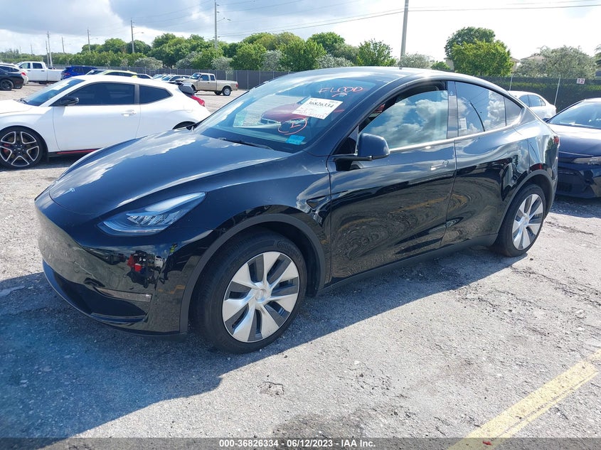 VIN 5YJYGDEE4MF296125 2021 TESLA MODEL Y LONG RANGE
