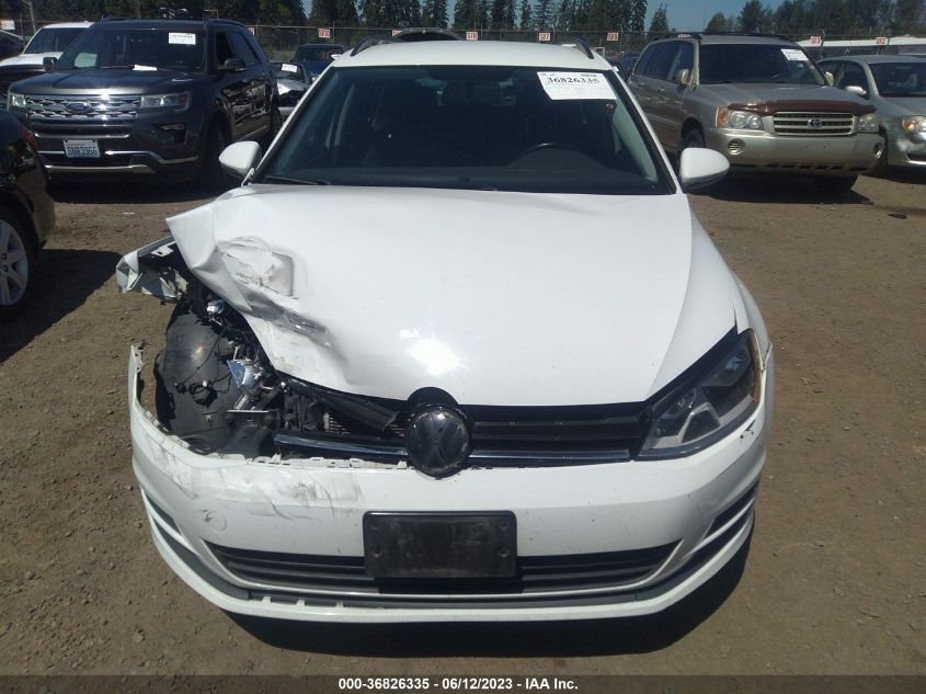 2016 VOLKSWAGEN GOLF SPORTWAGEN TSI S 3VWC17AU6GM508451