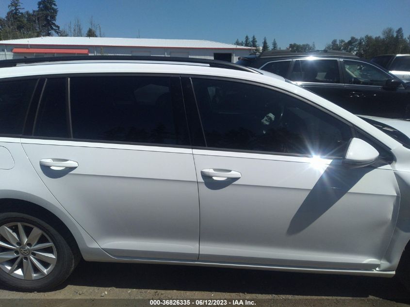 2016 VOLKSWAGEN GOLF SPORTWAGEN TSI S 3VWC17AU6GM508451