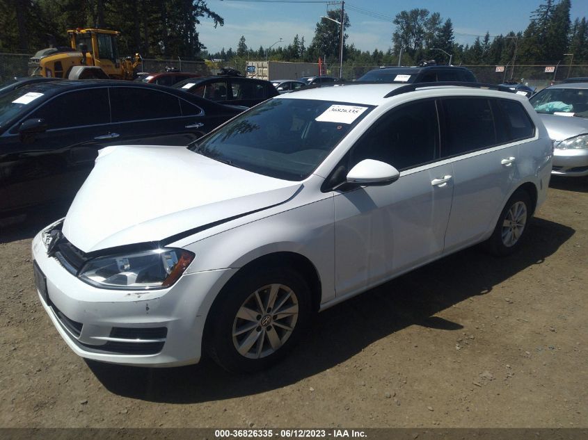 2016 VOLKSWAGEN GOLF SPORTWAGEN TSI S 3VWC17AU6GM508451