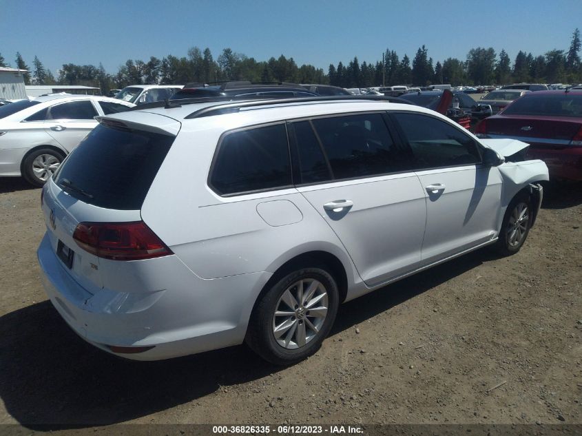 2016 VOLKSWAGEN GOLF SPORTWAGEN TSI S 3VWC17AU6GM508451