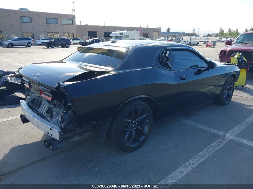 VIN 2C3CDZJGXLH239710 2020 DODGE CHALLENGER GT