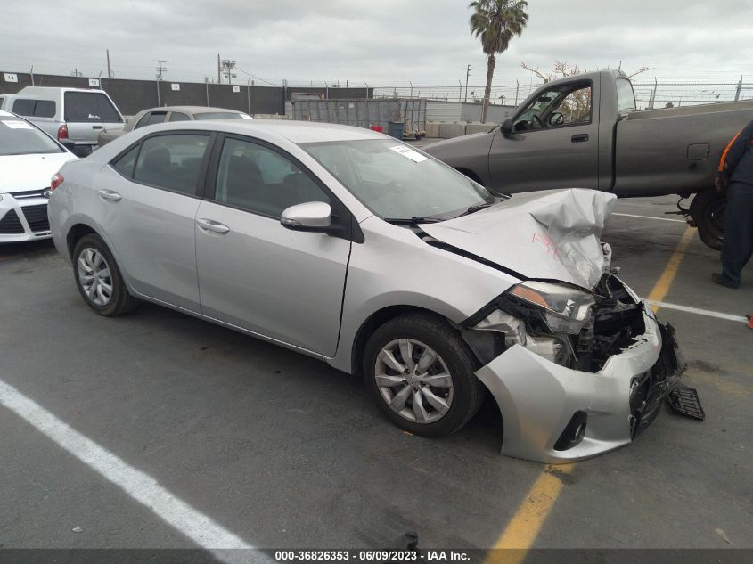 2016 TOYOTA COROLLA L/LE/S/S PLUS/LE PLUS - 5YFBURHE1GP475349