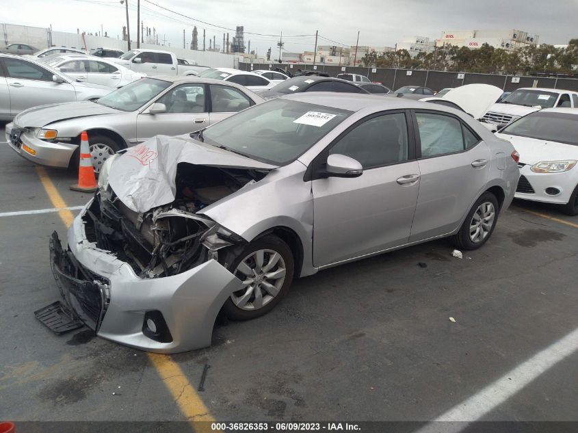 2016 TOYOTA COROLLA L/LE/S/S PLUS/LE PLUS - 5YFBURHE1GP475349