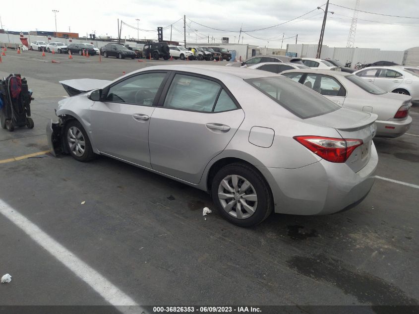 2016 TOYOTA COROLLA L/LE/S/S PLUS/LE PLUS - 5YFBURHE1GP475349