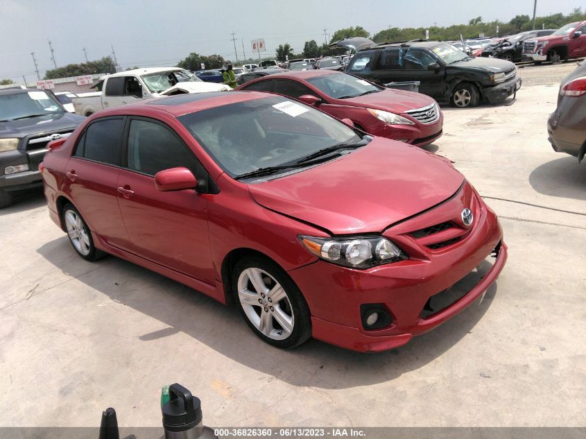 2013 TOYOTA COROLLA L/LE/S - 5YFBU4EE3DP076123