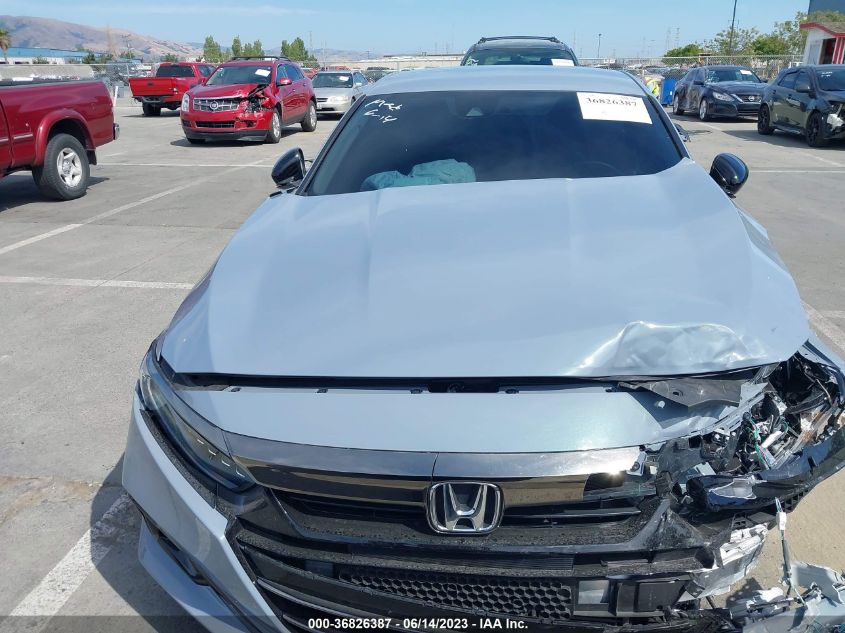 2022 HONDA ACCORD SEDAN SPORT SE - 1HGCV1F46NA119981