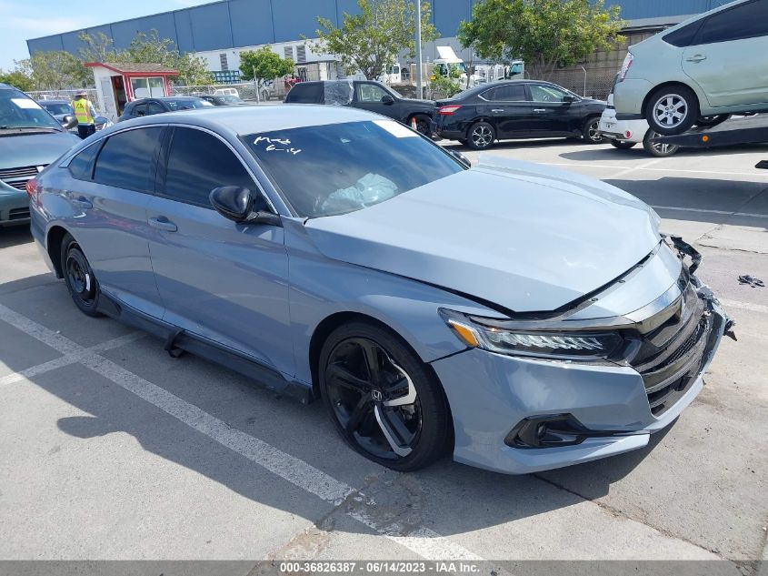 2022 HONDA ACCORD SEDAN SPORT SE - 1HGCV1F46NA119981