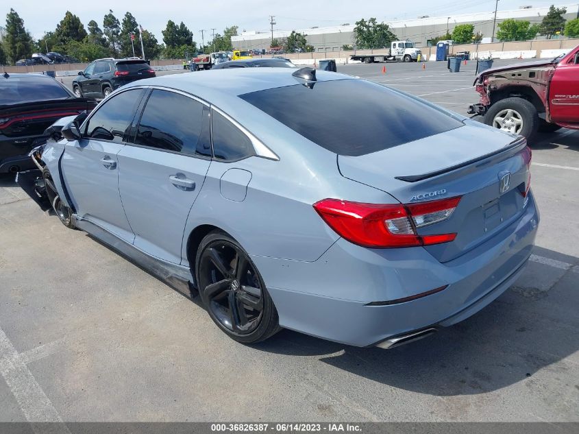 2022 HONDA ACCORD SEDAN SPORT SE - 1HGCV1F46NA119981