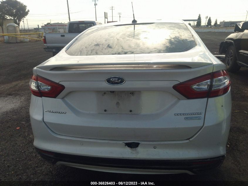 2015 FORD FUSION TITANIUM - 3FA6P0K92FR305757