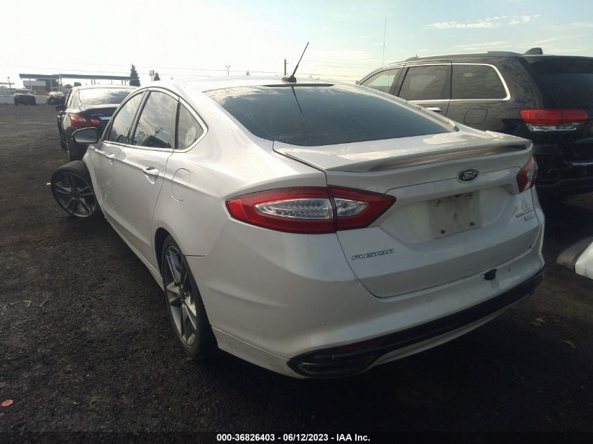 2015 FORD FUSION TITANIUM - 3FA6P0K92FR305757