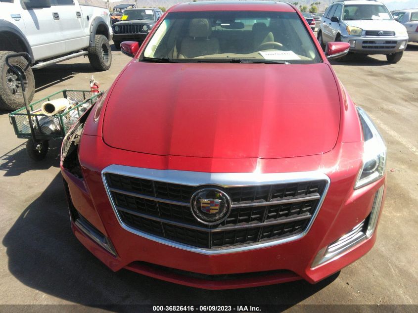 2014 CADILLAC CTS SEDAN VSPORT PREMIUM RWD - 1G6AV5S89E0166212