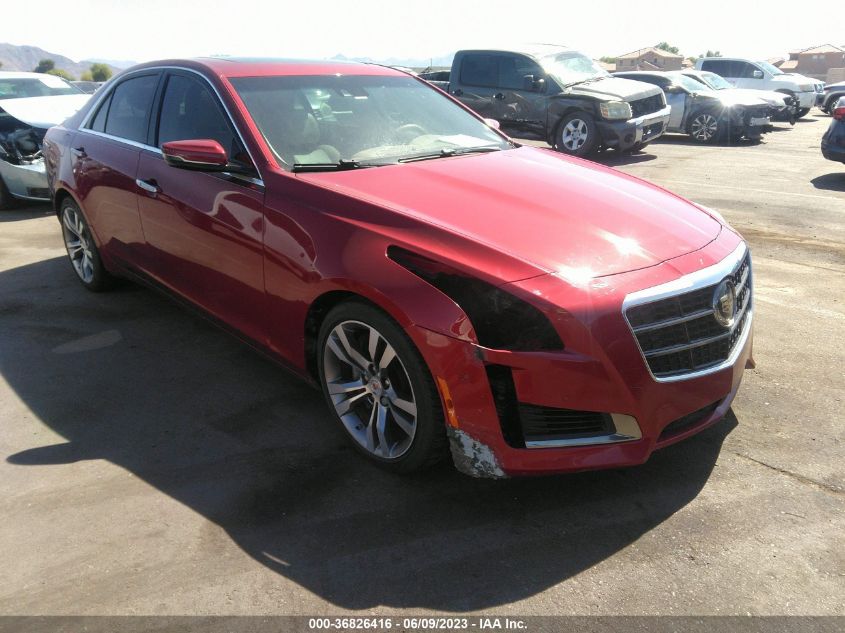 2014 CADILLAC CTS SEDAN VSPORT PREMIUM RWD - 1G6AV5S89E0166212