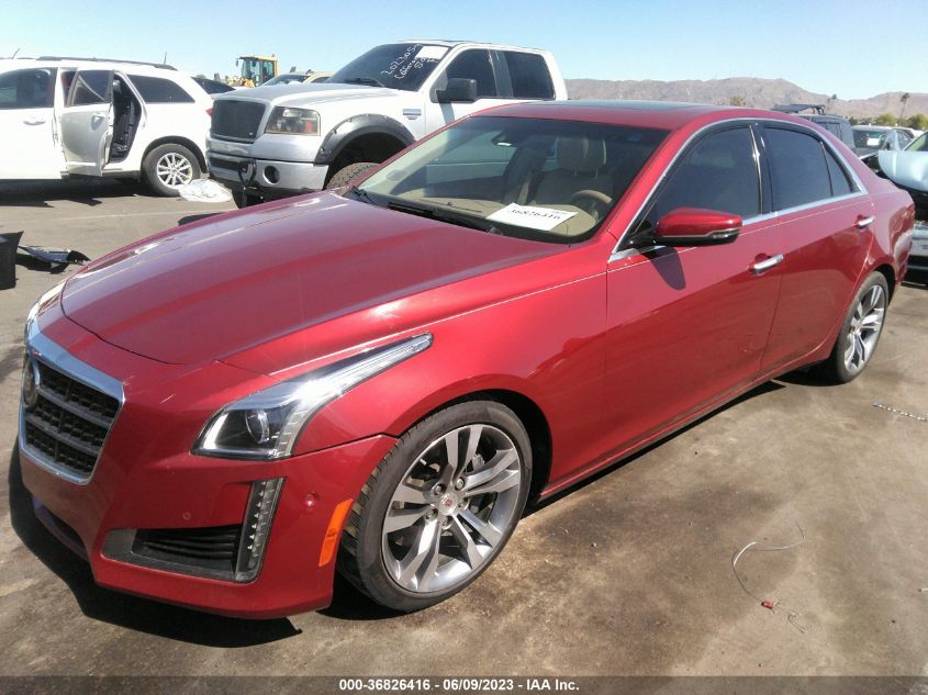 2014 CADILLAC CTS SEDAN VSPORT PREMIUM RWD - 1G6AV5S89E0166212
