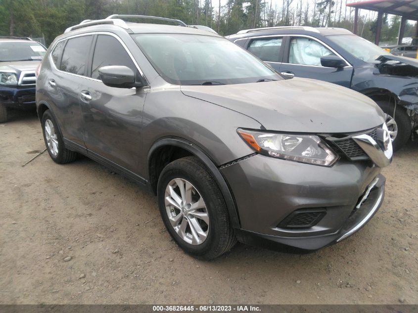 2016 NISSAN ROGUE S/SL/SV - KNMAT2MV6GP633567