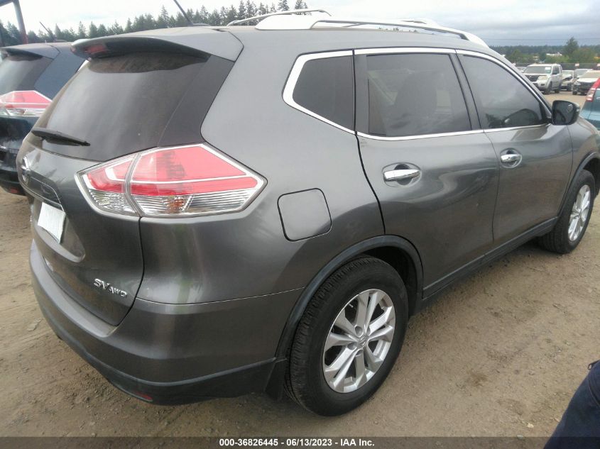 2016 NISSAN ROGUE S/SL/SV - KNMAT2MV6GP633567