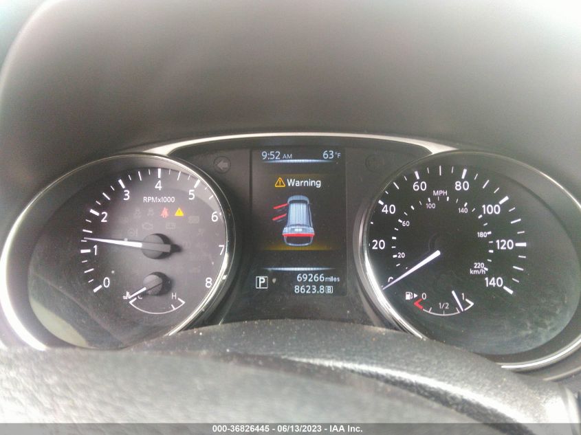 2016 NISSAN ROGUE S/SL/SV - KNMAT2MV6GP633567