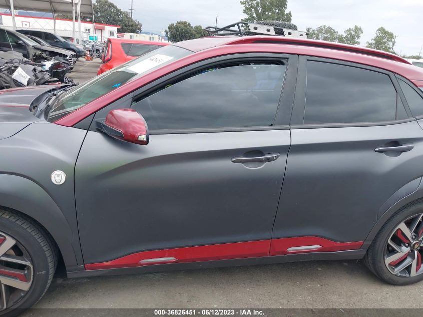 2019 HYUNDAI KONA IRON MAN - KM8K53A57KU319733