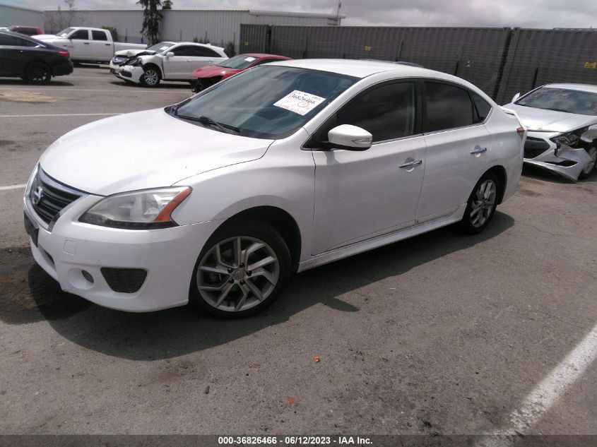 2015 NISSAN SENTRA SR - 3N1AB7AP5FY347067