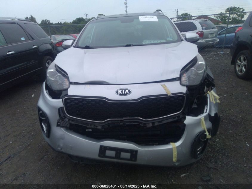 2017 KIA SPORTAGE EX - KNDPNCAC1H7252305