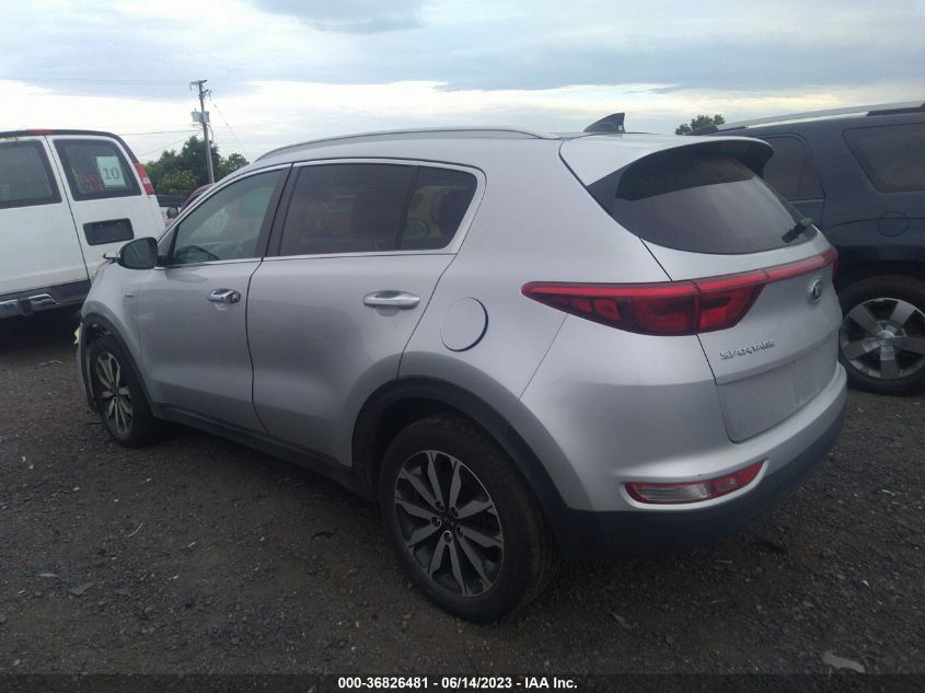 2017 KIA SPORTAGE EX - KNDPNCAC1H7252305
