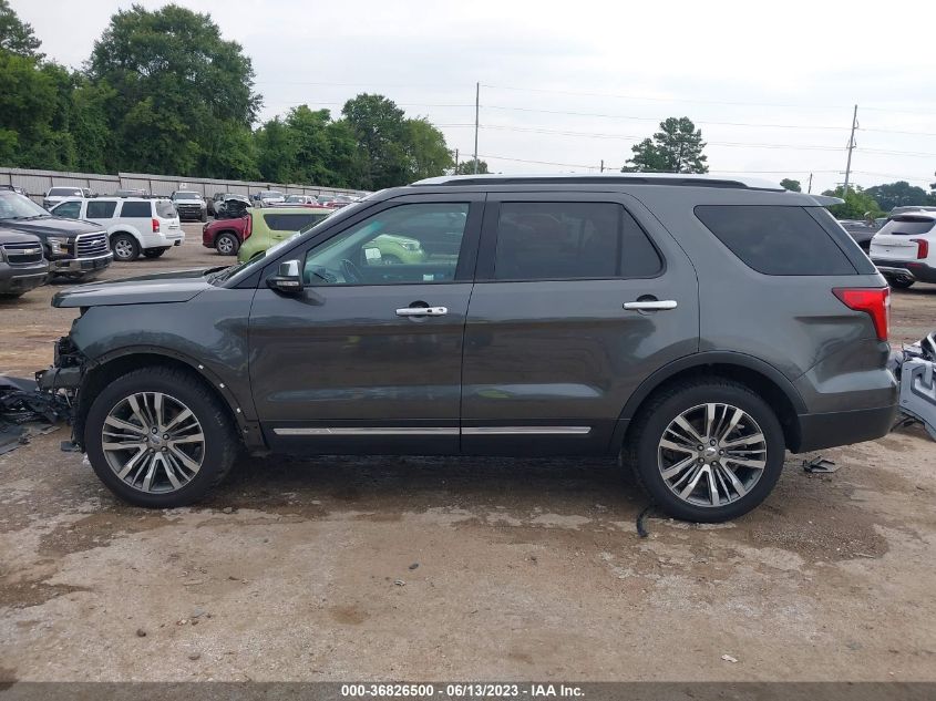 2017 FORD EXPLORER PLATINUM - 1FM5K8HT2HGA32542