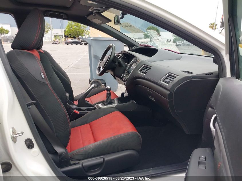 2015 HONDA CIVIC SEDAN SI - 2HGFB6E50FH700764