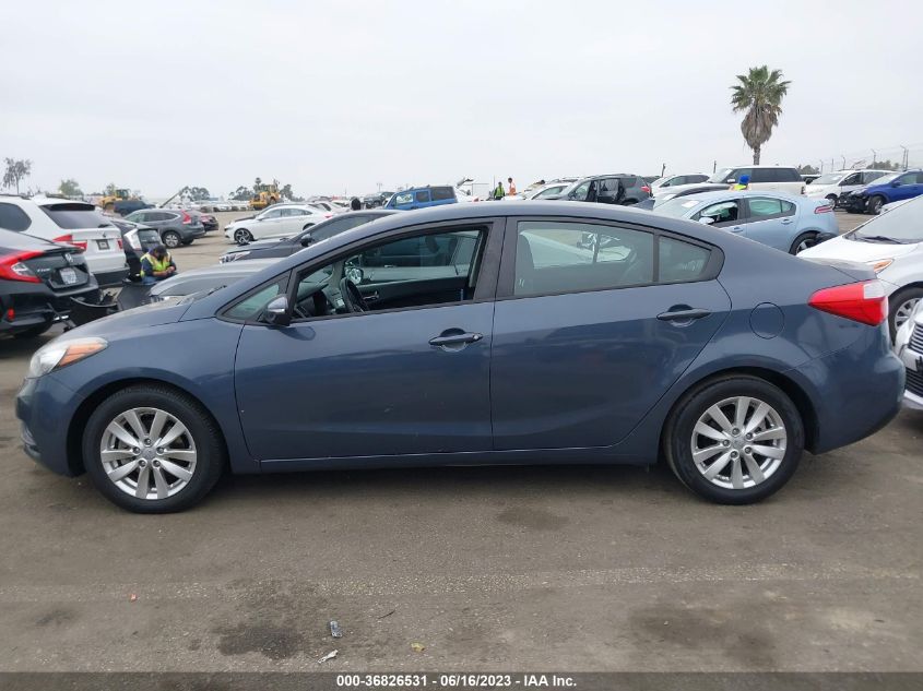 2016 KIA FORTE LX - KNAFX4A67G5461884