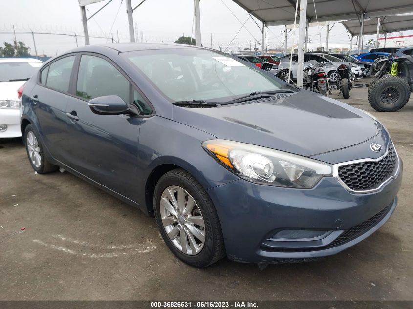 2016 KIA FORTE LX - KNAFX4A67G5461884
