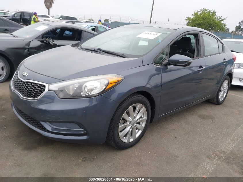 2016 KIA FORTE LX - KNAFX4A67G5461884