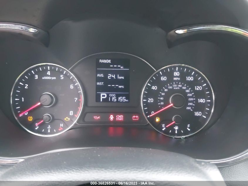 2016 KIA FORTE LX - KNAFX4A67G5461884