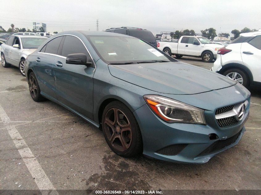 2014 MERCEDES-BENZ CLA-CLASS CLA 250 - WDDSJ4EB0EN046788