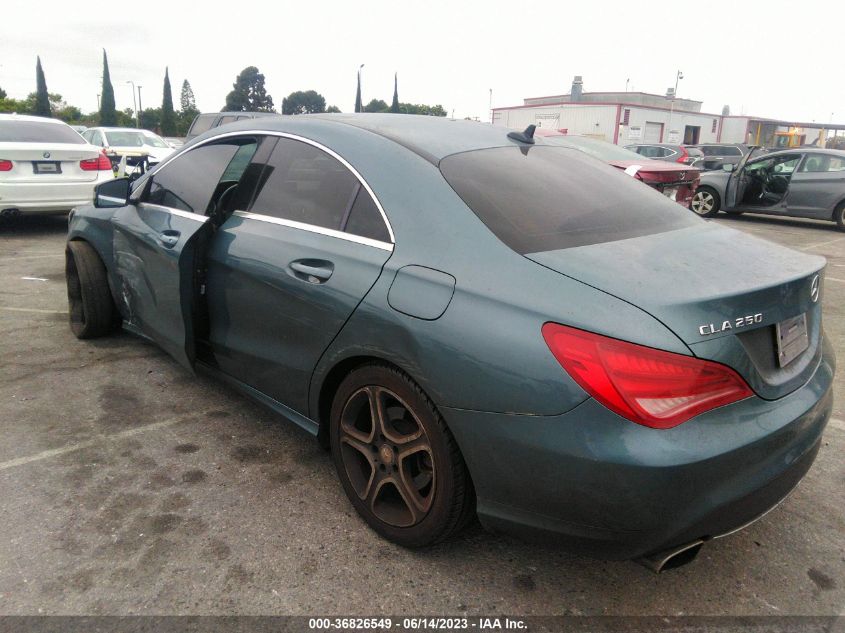 2014 MERCEDES-BENZ CLA-CLASS CLA 250 - WDDSJ4EB0EN046788