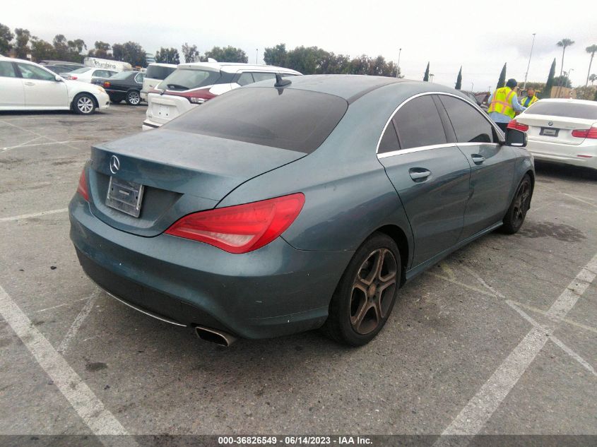2014 MERCEDES-BENZ CLA-CLASS CLA 250 - WDDSJ4EB0EN046788