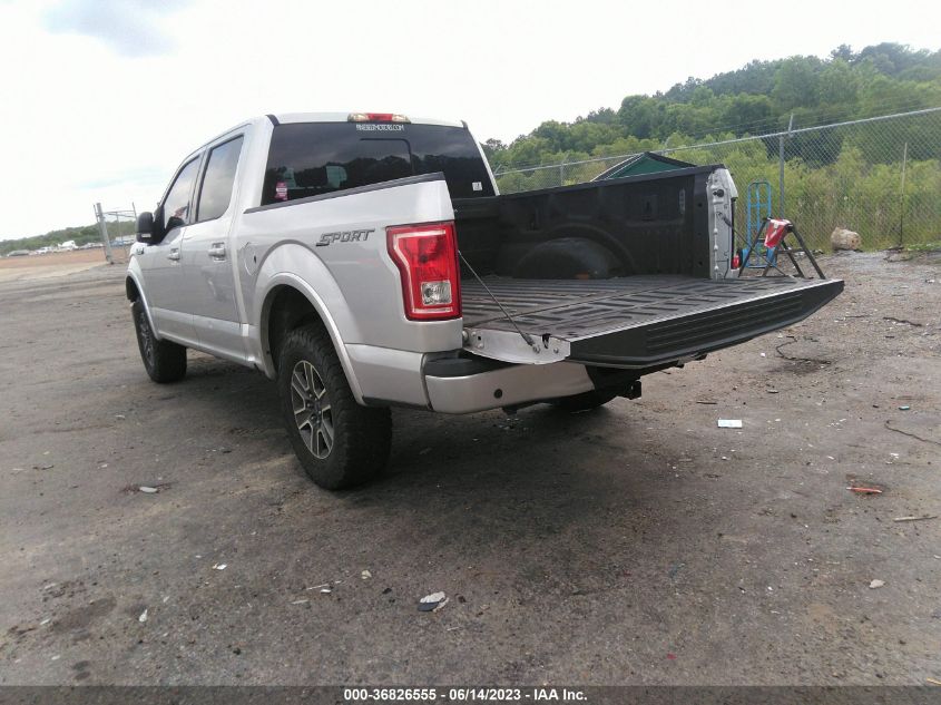 2015 FORD F-150 XL/LARIAT - 1FTEW1CF0FKE33390